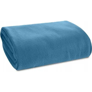 deka Fleecová deka Eurofirany 150 cm x 200 cm modrá