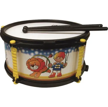 Hudební nástroj pro děti Reig Musicales dětský bubínek cirkus s paličkami