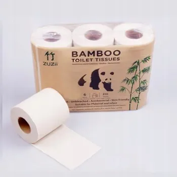 Toaletní papír ZUZii Ekologický bambusový toaletní papír 6 kusů