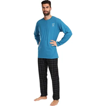 Pánské pyžamo Pánské pyžamo Gino vícebarevné (79145) L 79145-DZMMxC Možnost vrácení zboží ZDARMA do 120 dnů!