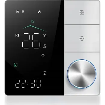 Termostat Chytrý termostat WiFi Matter LCD pro vodní podlahové topení