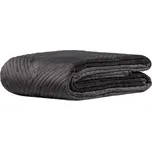 Přehoz na postel Homla polyester 220 cm x 240 cm černý