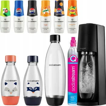 Výrobník sody Sada SodaStream Terra černá