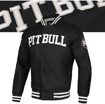 Moto bunda Pitbull pánská bunda baseballového střihu bez kapuce Tyrian II, velikost L