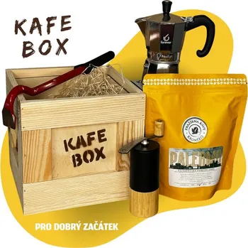 Káva Kafe BOX Pro dobrý začátek (Kávový dárek)