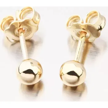 Náušnice Dámské náušnice žluté zlato 585 12-605