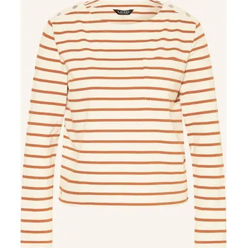 Dámské tričko Lauren Ralph Lauren Dámské Tričko S Dlouhým Rukávem, krémová...