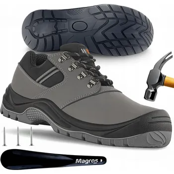 Pracovní obuv Pracovní obuv Bezpečnostní Polobotky s ocelovou špičkou BOZP VM VARNA S3 FO velikost 45