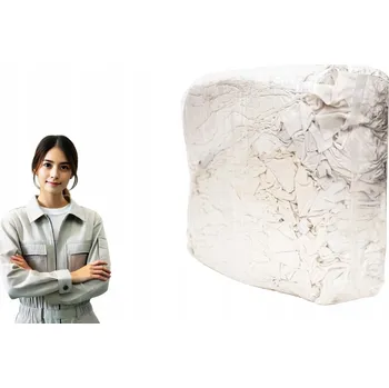 Utěrka Čisticí Utěrka bavlněné bílé SPID 10 kg hadříku