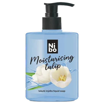 Koupelová kosmetika Nibo tekuté mýdlo 500ml s pumpičkou Moisturizing White Tulip