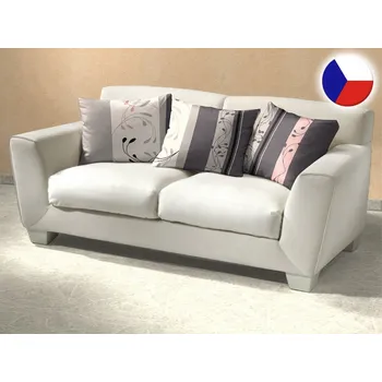 Povlak na dekorativní polštářek Bavlněný povlak na polštář 40x40 KOMFORT Slezsko šedopudrové