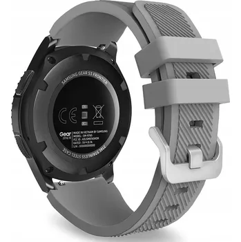 Řemínek na hodinky Řemínek Spacecase pro Polar, šedý