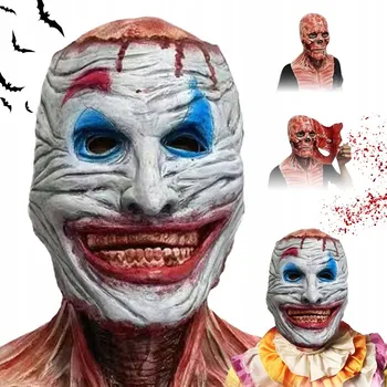 Pleťová maska Maska na obličej MASKA latex klaun