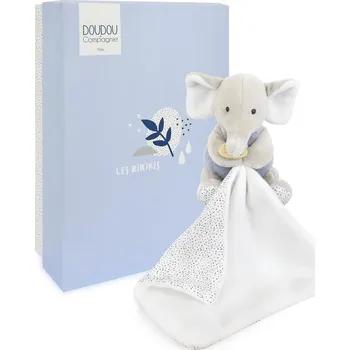 plyšák Doudou et Compagnie Paris | Doudou Plyšový slon s dečkou 11 cm