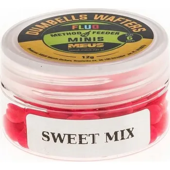 Boilies Činky Meus Fluo Wafters Sweet Mix 6mm MINIS