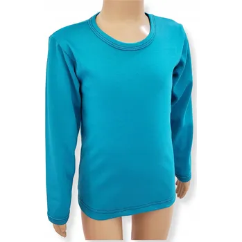 Dartomik dětské tričko s dlouhým rukávem bavlna modré, velikost 122