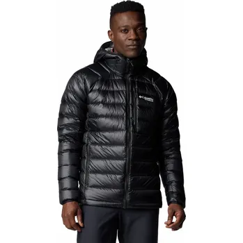 Pánské oblečení Columbia Arctic Crest™ Down Hooded Jacket M 2088774010 - black M
