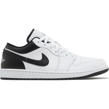 Pánská móda Air Jordan 1 Low 'White Black' Velikost: 45.5