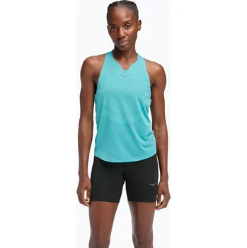 Dámský běžecký top HOKA Race Day Singlet cielo blue