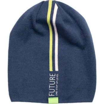 Čepice Jarní, podzimní čepice FUTURE, modrá, 40-46 cm