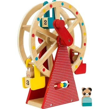 Dřevěná hračka Petit Collage Dřevěné ruské kolo - poškozený obal