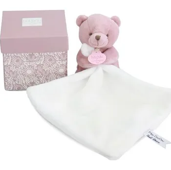 Hračka pro nejmenší Doudou et Compagnie Paris | Doudou Můj malý medvídek 10 cm růžový