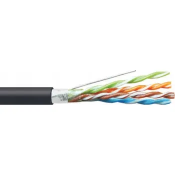 elektrický kabel Počítačový kabel FTPw kat.5e gel stíněný 4x2x0,5 1 METR