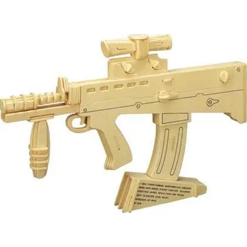 3D puzzle Woodcraft construction kit | Woodcraft Dřevěné 3D puzzle karabina