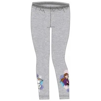 Dívčí legíny Exity Kft - Dívčí legíny Ledové království - Frozen - princezny Elsa a Anna - šedé 128