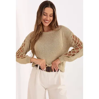 Dámský svetr Svetr Lavely Barva: Béžová, Velikost: UNI