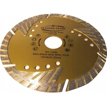 Řezný kotouč Diamantový kotouč na řezání betonu 125x22,2 mm hluboký řez 25 mm