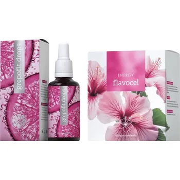 Přírodní produkt Energy Grepofit Drops 30 ml + Flavocel 150 tablet (klubová cena) KLUBOVÁ CENA: jsem členem (číslo zák. karty uveďte do poznámky pro prodejce)