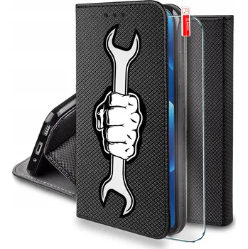 Pouzdro na mobilní telefon Flipové pouzdro KrainaGSM pro Motorola Moto G86 Power, černé