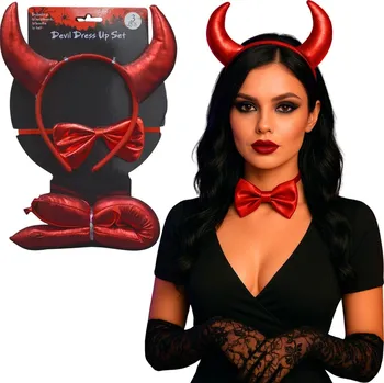 Karnevalový kostým SADA ĎÁBEL NA HALLOWEEN