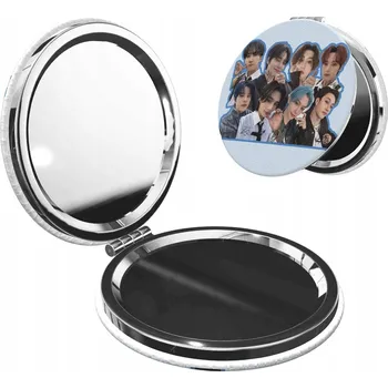Kosmetické zrcátko STYLOVÉ KAPESNÍ ZRCÁTKO NA MAKE-UP SKLÁDACÍ STRAY KIDS DÁREK