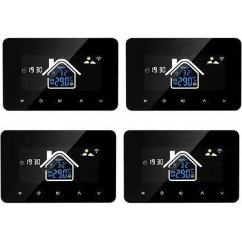 Termostat 4XInteligentní WIFI termostat TUYA Programovatelný pokojový termostat Dotýkat