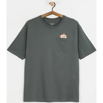 Pánské tričko RipNDip It'S Nerm Pocket (charcoal) M, šedá