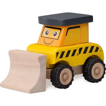 autíčko Wonderworld Dřevěný mini buldozér