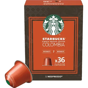 Kávové kapsle kompatibilní s Nespresso Starbucks Colombia 36 ks