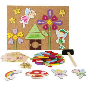 Dřevěná hračka small foot Dřevěná kreativní hra víly