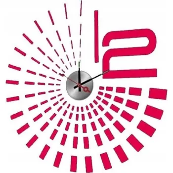 Hodiny Nástěnné hodiny Gatito červené 60 cm