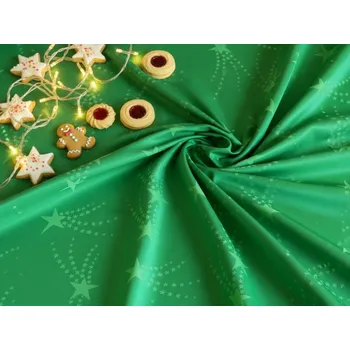 HEDVA ČESKÝ BROKÁT Odaska 146 KOMETA zelená