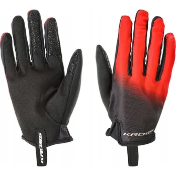Cyklistické rukavice Cyklistické rukavice Kross L červené