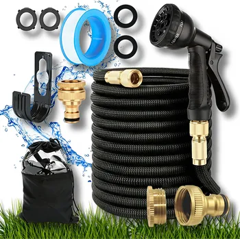 Zahradní hadice Zahradní hadice Koanni 30 m flexibilní 16 mm s pistolí 8v1 a spojkami