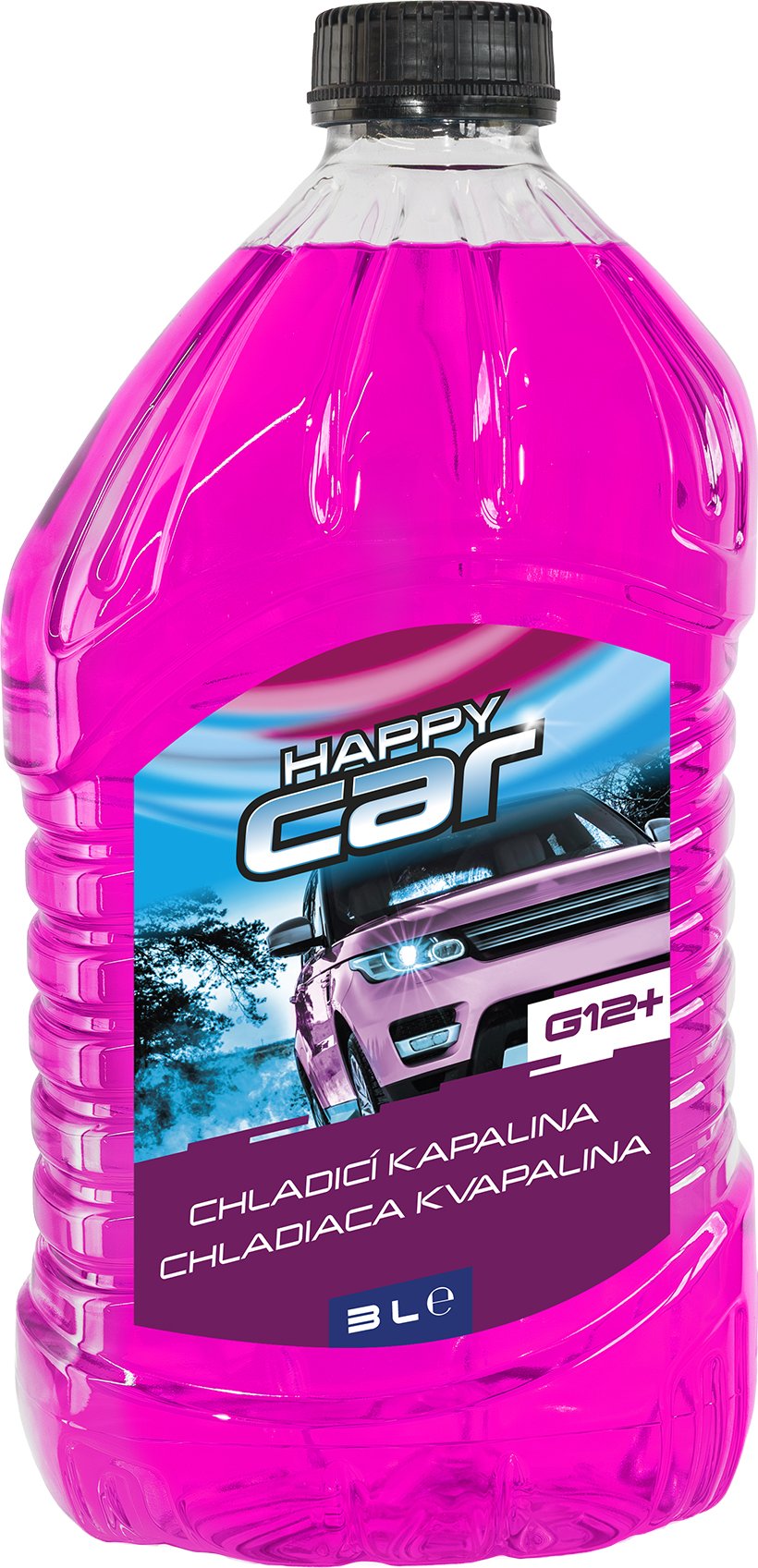 HAPPY CAR chladicí kapalina G12+ 3 l