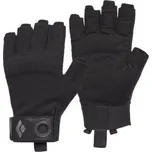 Black Diamond Crag Half-Finger Gloves Black černá S