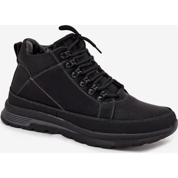 Pánská běžecká obuv Pánské turistické boty s vyhříváním Wivelle Barva: Černá, Velikost: 43