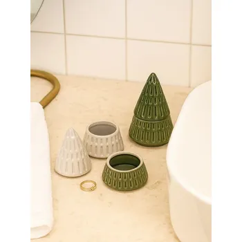 Úložný box Sinsay - Dekorativní úložné boxy ve tvaru vánočních stromků 2 pack - vícebarevná - 274GH-MLC - 274GH-MLC-ONE