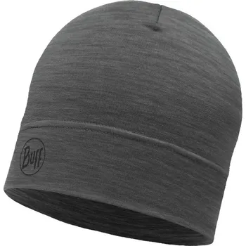 Čepice Čepice Buff Merino Lightweight Beanie Barva: šedá