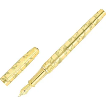 Kancelář S.T. DUPONT - MONOGRAM 1872 - Line D ETERNITY Golden M - Plnící pero